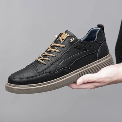 Ozgun Genuine Leather Sneakers - Lunavitae