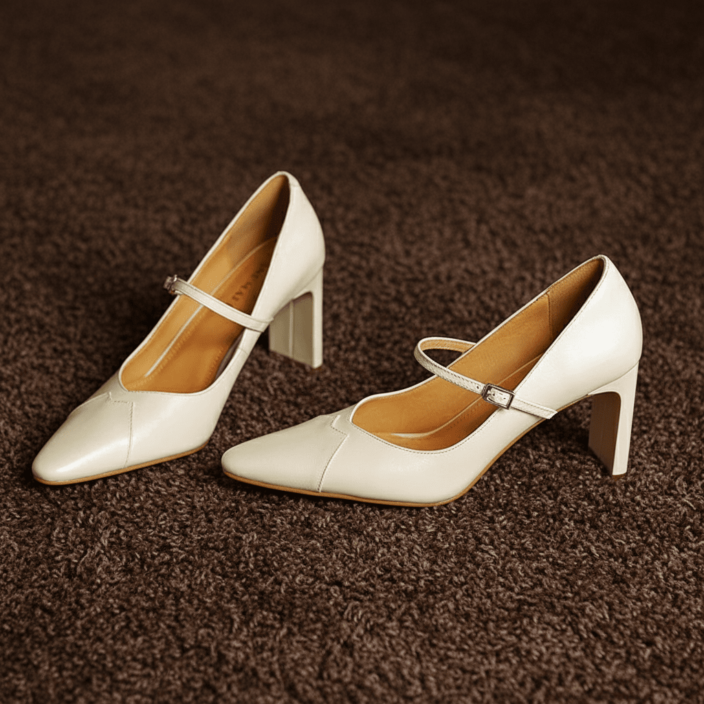 Womens Emily Genuine Leather Heels