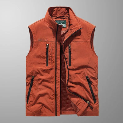 Vincent | Multi-Pocket Cargo Vest - Lunavitae