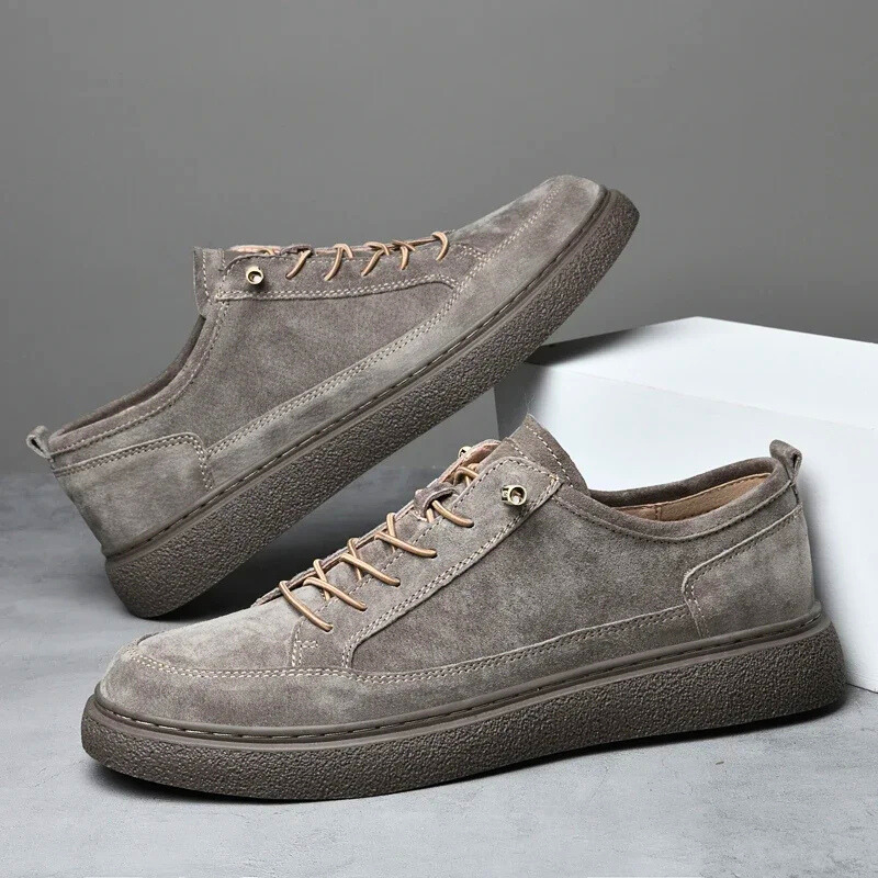 Sebastien Suede Trainers - Lunavitae