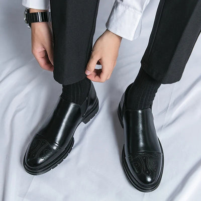 Cortas Genuine Leather Shoes - Lunavitae