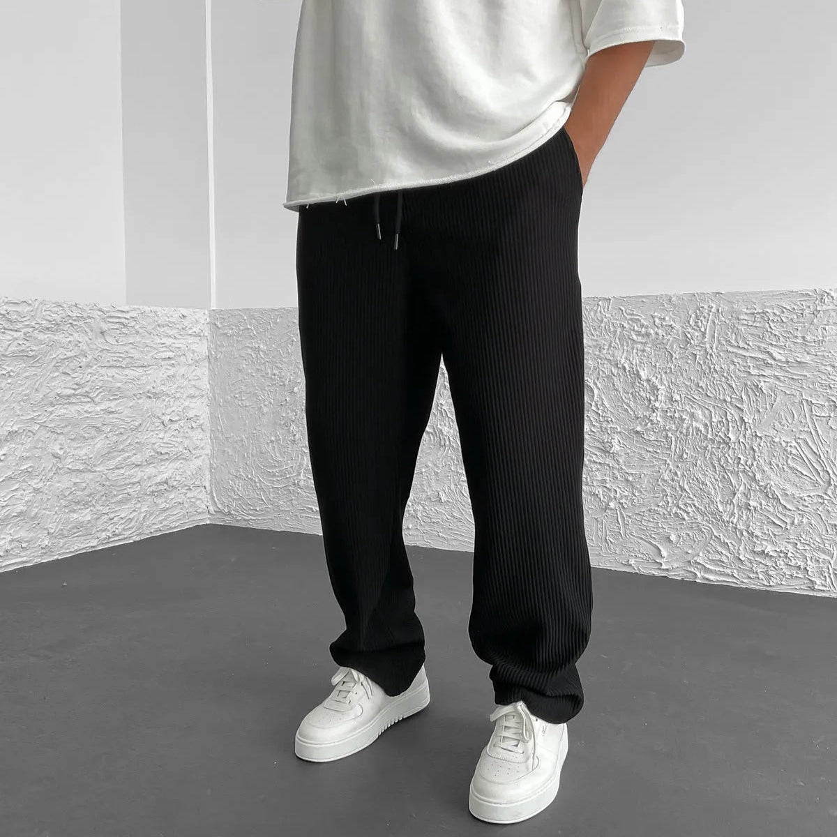 MONACO RELAXED KNIT PANTS - Lunavitae