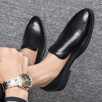 Noctis Genuine Leather Loafers - Lunavitae