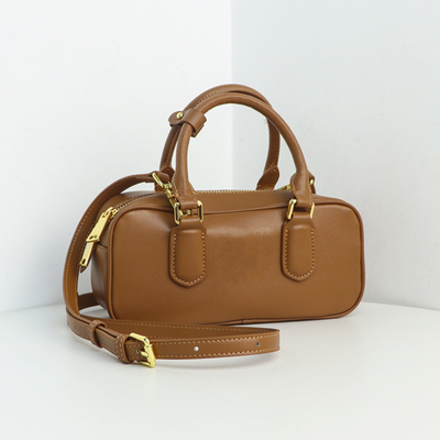 Soft Leather Top Handle Bag