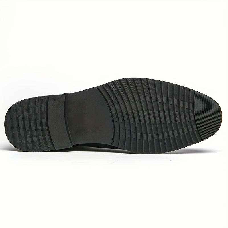 Men’s Luxe Chelsea Boots – Sleek Slip-On, All-Season Wear - Lunavitae