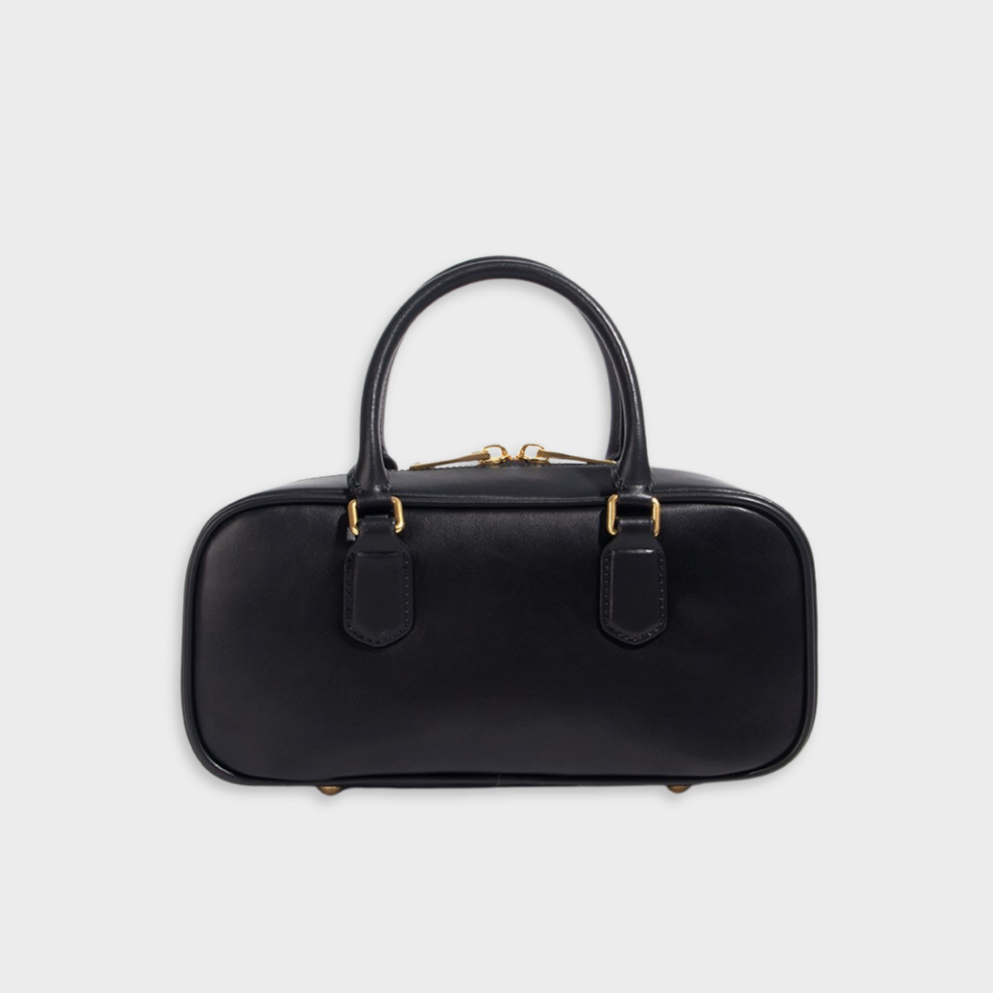 Soft Leather Top Handle Bag