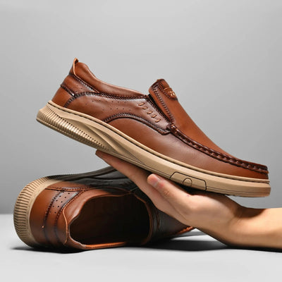 Ortiz Genuine Leather Shoes - Lunavitae