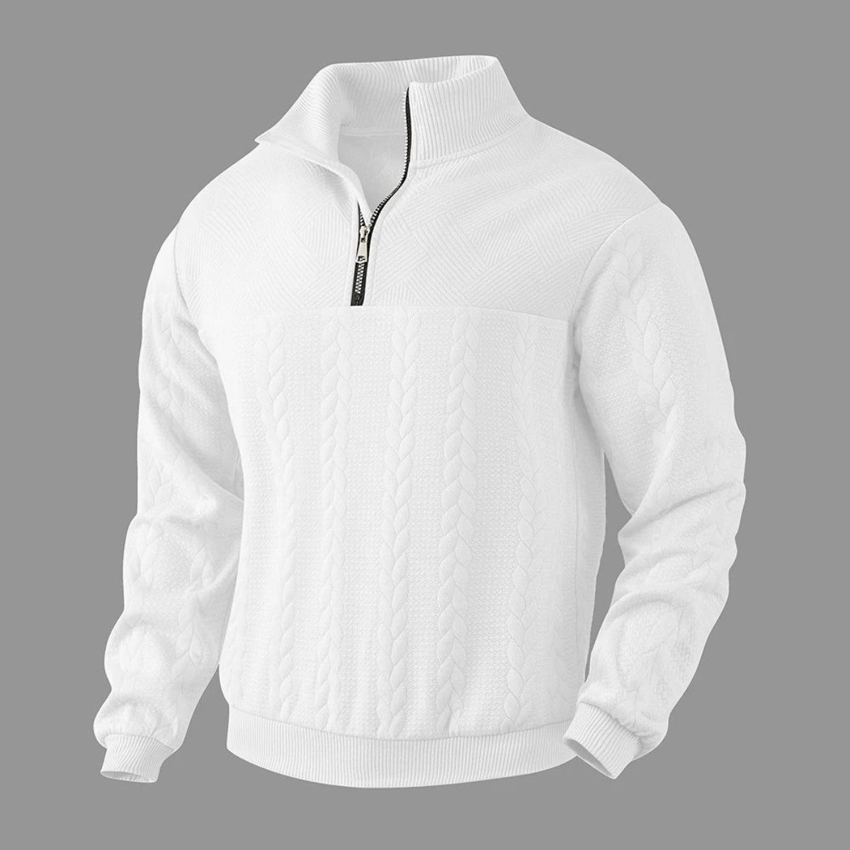 Henry | Premium Quarter Zip Sweatshirt - Lunavitae