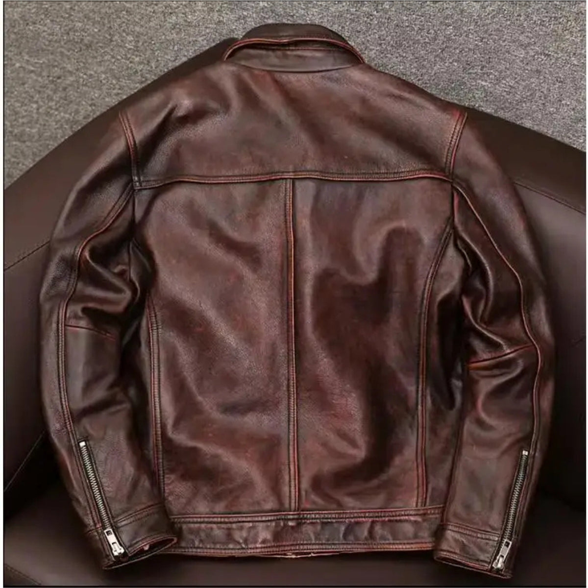Rufex Genuine Leather Jacket - Lunavitae