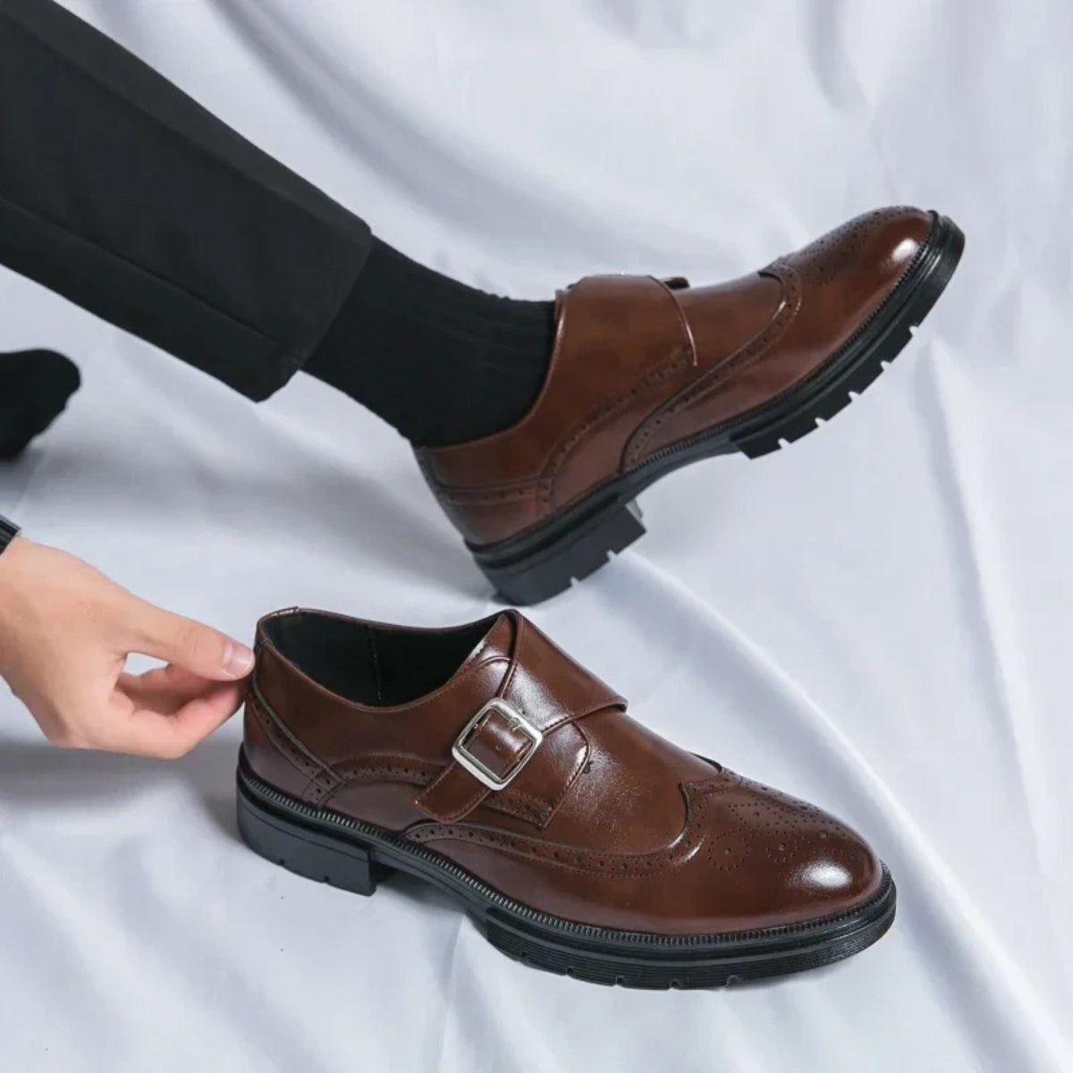 Sarto Buckle Dress Shoes - Lunavitae