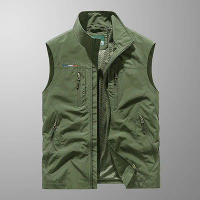 Vincent | Multi-Pocket Cargo Vest - Lunavitae