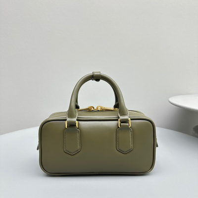 Soft Leather Top Handle Bag
