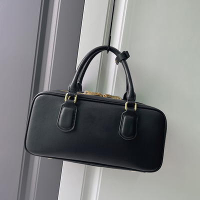 Soft Leather Top Handle Bag