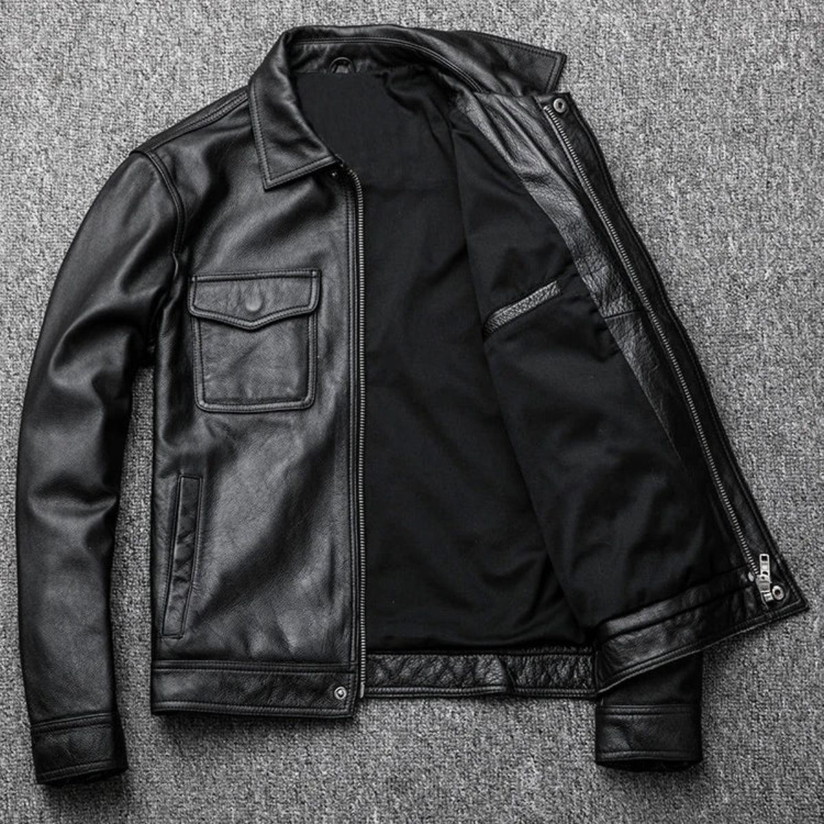 Rufex Genuine Leather Jacket - Lunavitae
