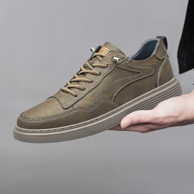 Ozgun Genuine Leather Sneakers - Lunavitae