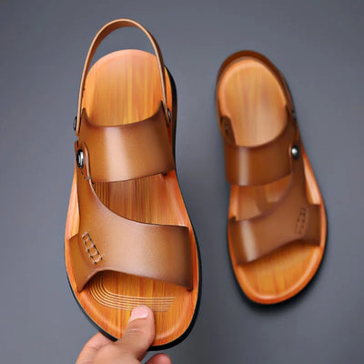 MARLOW LEATHER SANDALS - Lunavitae