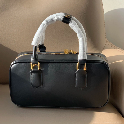 Soft Leather Top Handle Bag