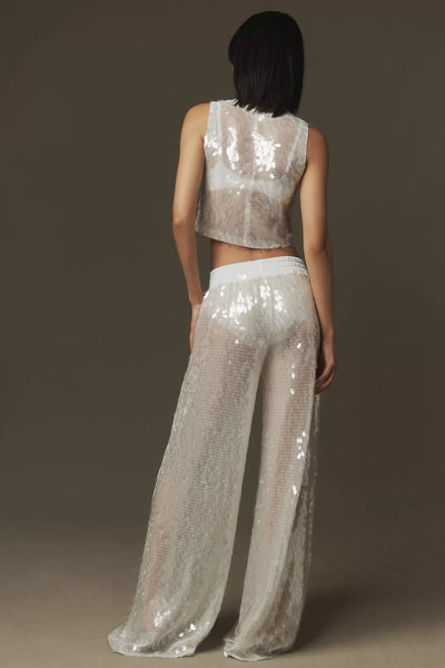 Boyfriend Sequin Pants - Lunavitae