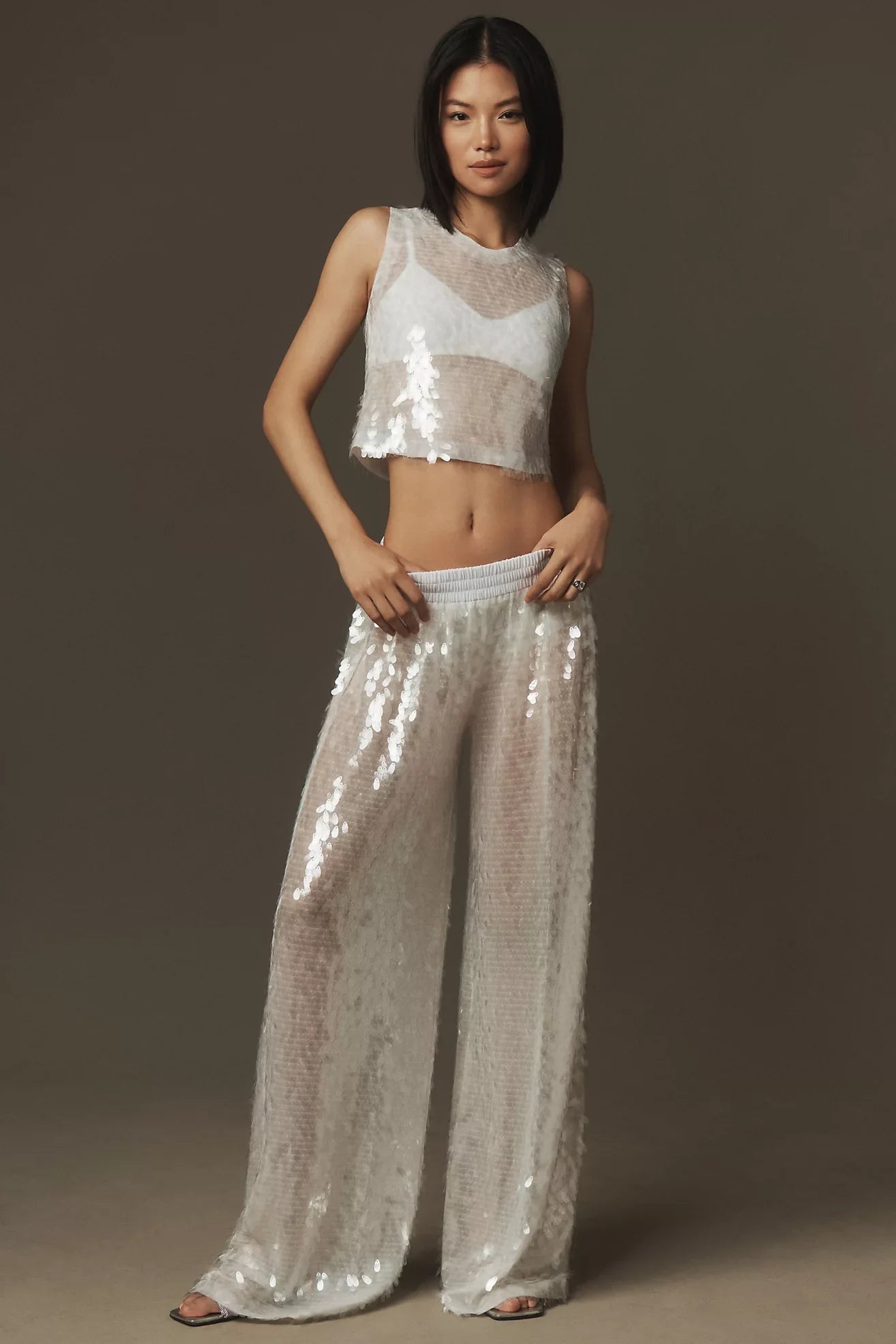 Boyfriend Sequin Pants - Lunavitae