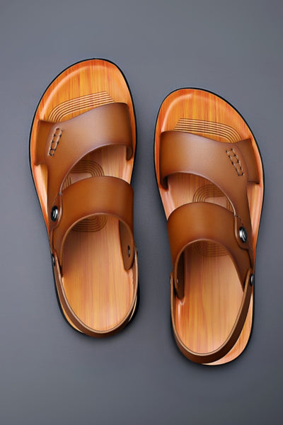 MARLOW LEATHER SANDALS - Lunavitae