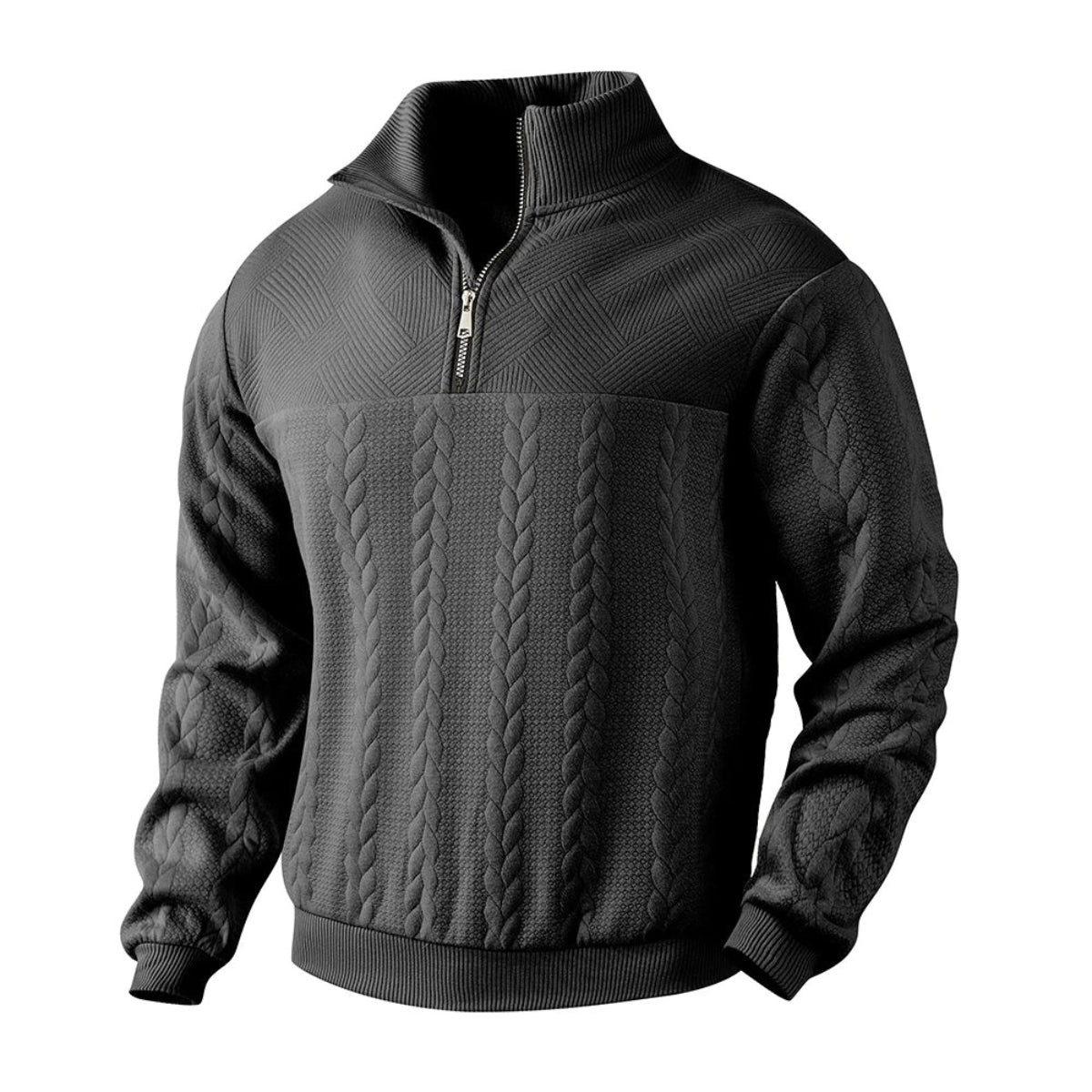 Henry | Premium Quarter Zip Sweatshirt - Lunavitae