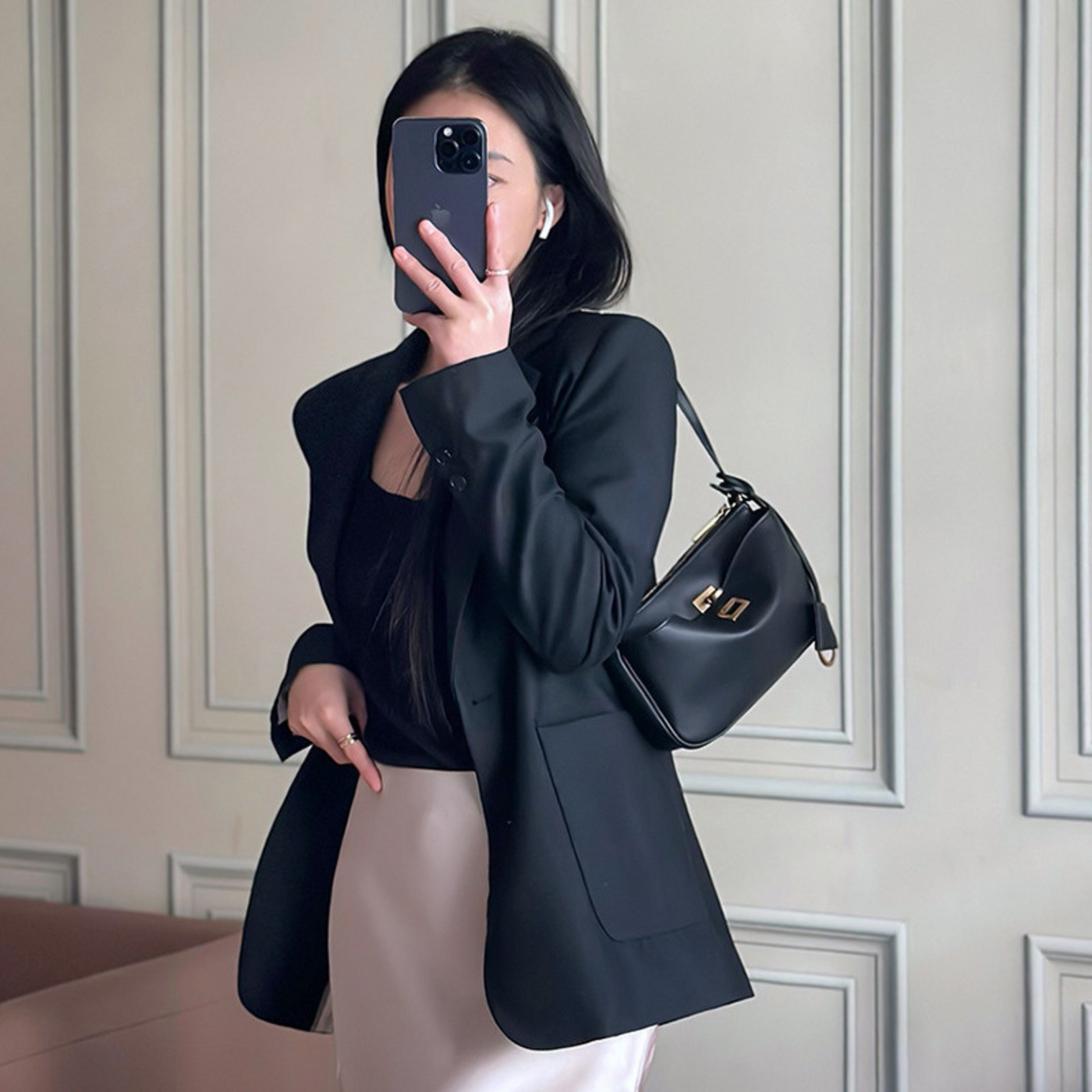 Sling-Style Mini Leather Bag