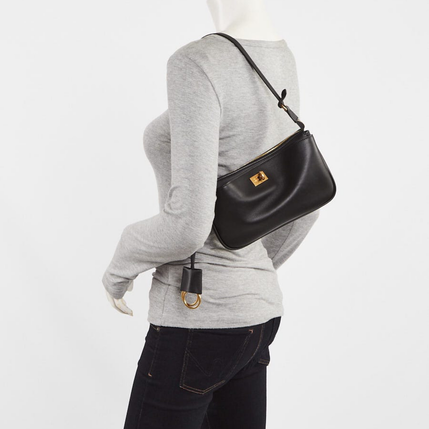 Sling-Style Mini Leather Bag