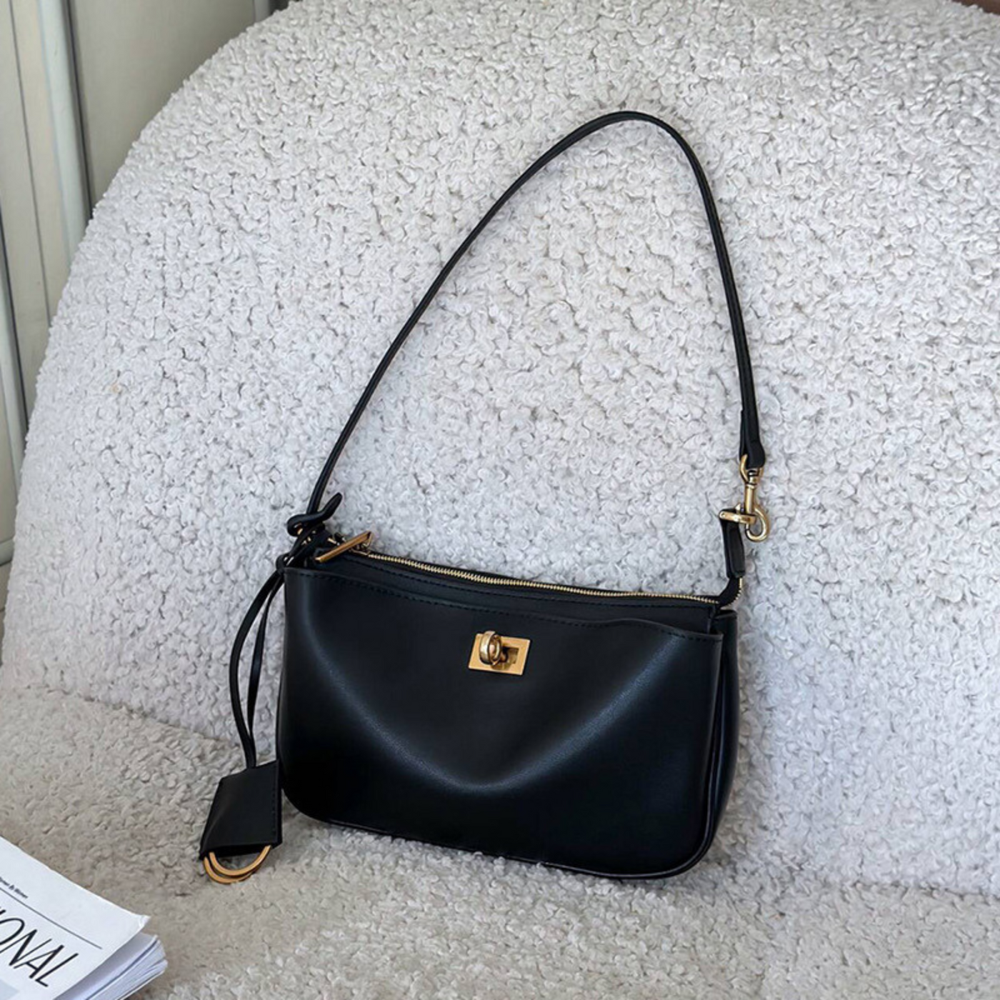 Sling-Style Mini Leather Bag
