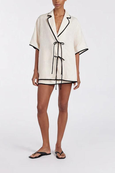 NOIR CREAM Skirt Set - Lunavitae