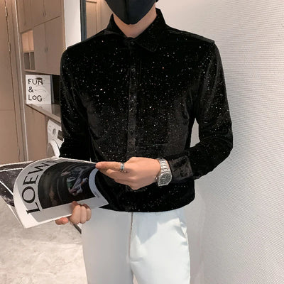 Starbound Velvet Shirt - Lunavitae