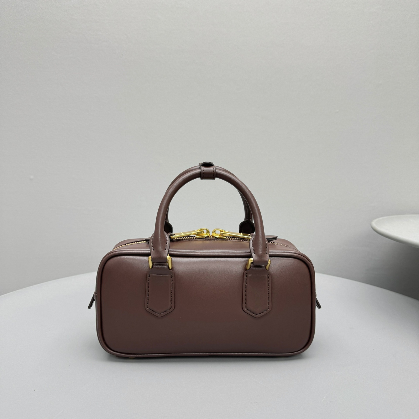 Soft Leather Top Handle Bag