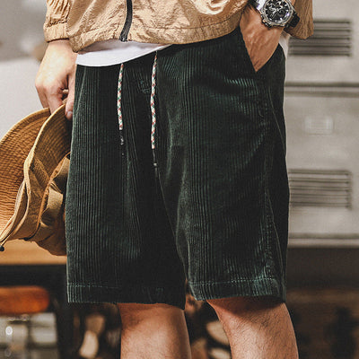 Viktor | Men’s Comfortable Summer Cord Shorts - Lunavitae