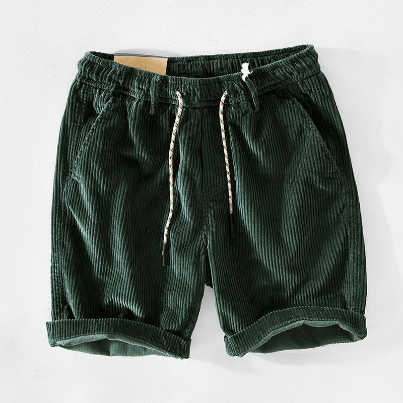 Viktor | Men’s Comfortable Summer Cord Shorts - Lunavitae