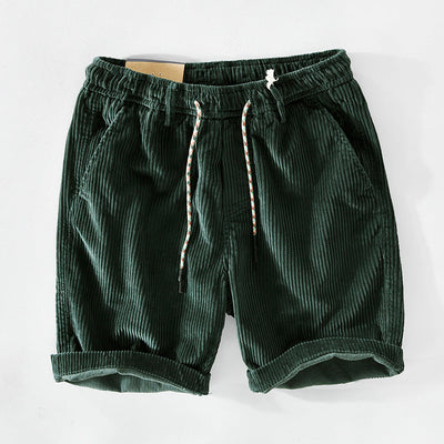 Viktor | Men’s Comfortable Summer Cord Shorts - Lunavitae