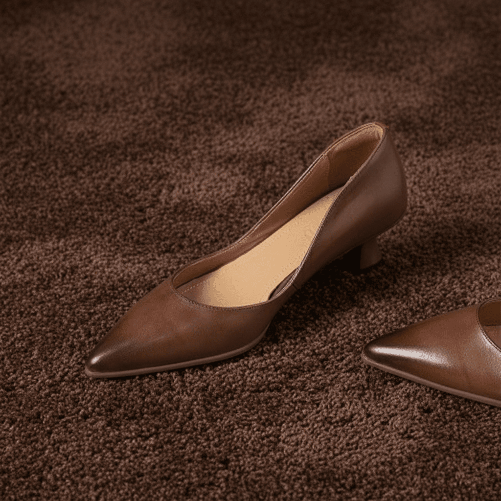 Womens Elyia Genuine Leather Heels