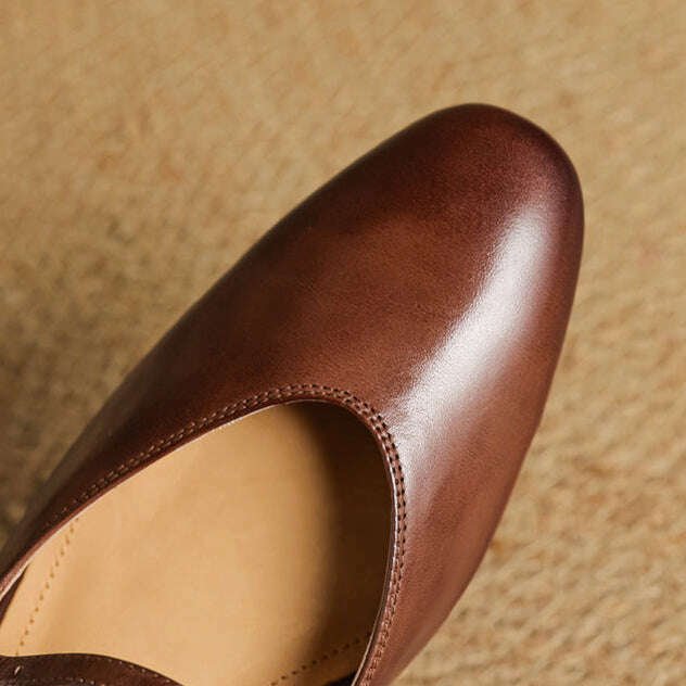 Womens Merisa Genuine Leather Mules