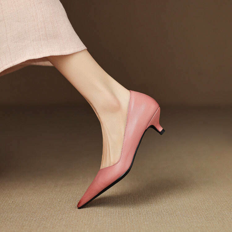 Womens Vienna Genuine Leather Heels