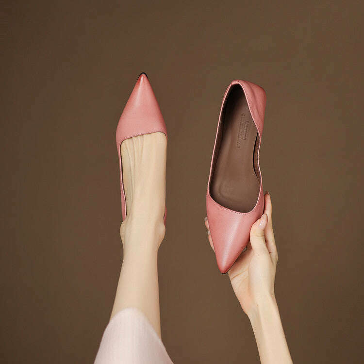 Womens Vienna Genuine Leather Heels