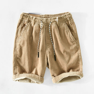 Viktor | Men’s Comfortable Summer Cord Shorts - Lunavitae