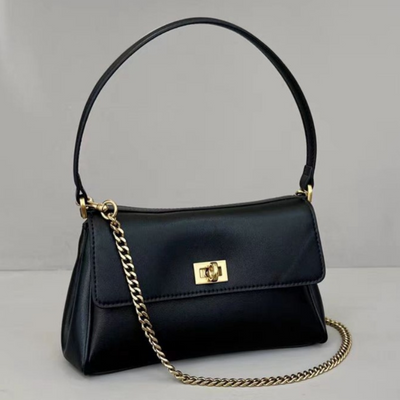 Nano Vintage-Style Leather Shoulder Bag