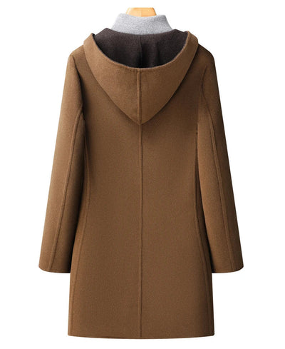 Wool Hooded Overcoat - Lunavitae