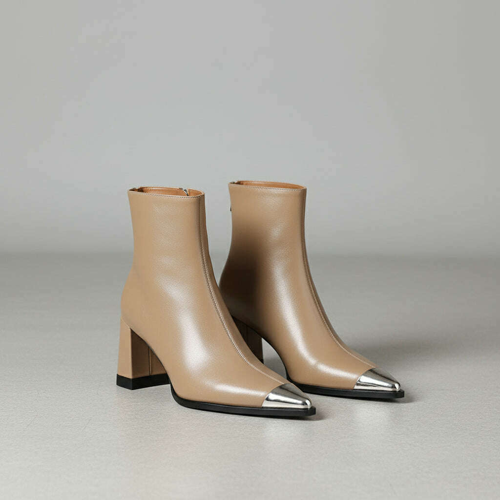 Womens Elyth Genuine Leather Boots