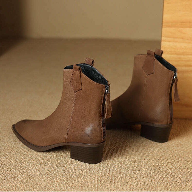 Womens Marley Genuine Leather Boots