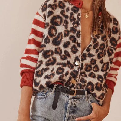 Ferocia Leopard Sweater - Lunavitae