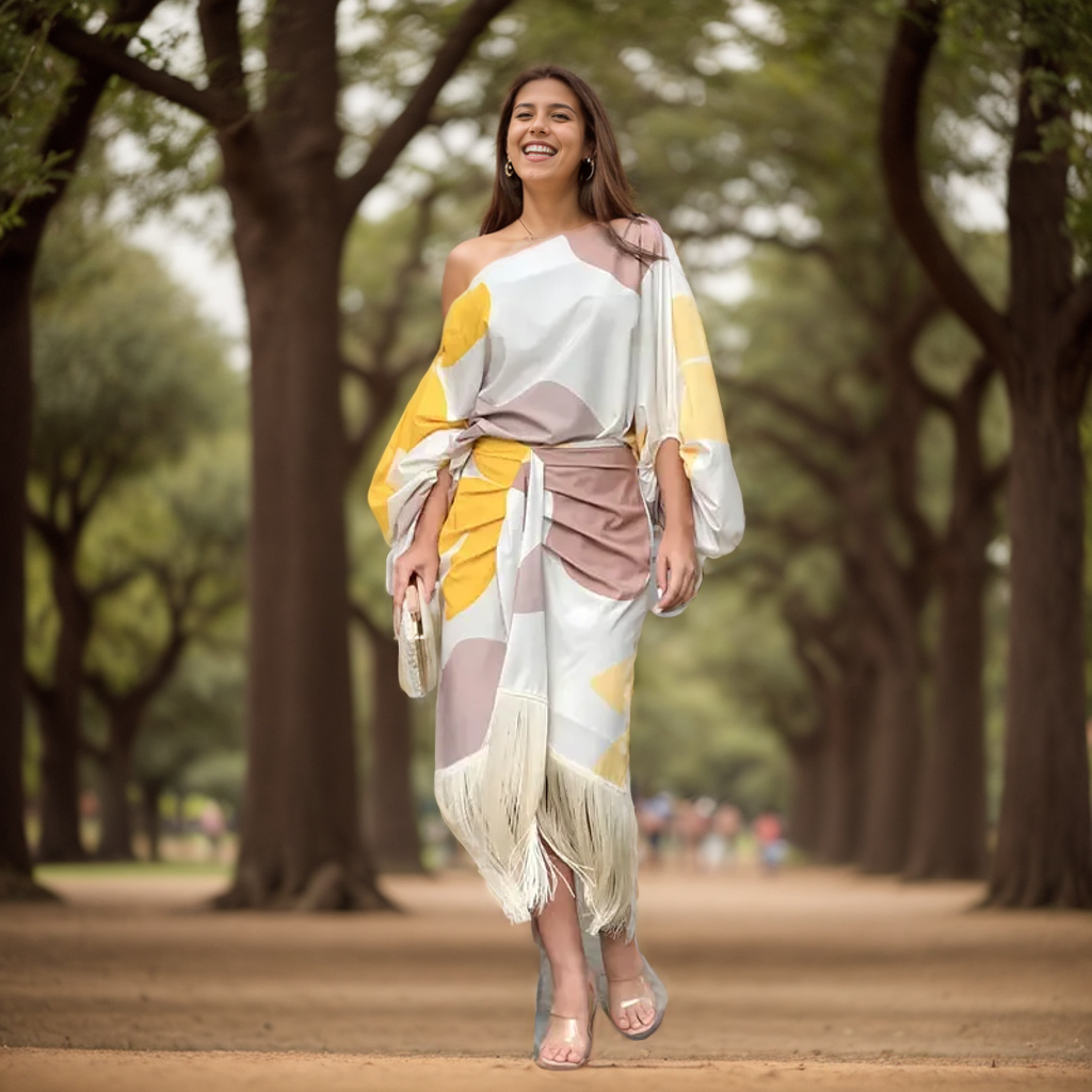 Lila Printed Duo Set - Lunavitae