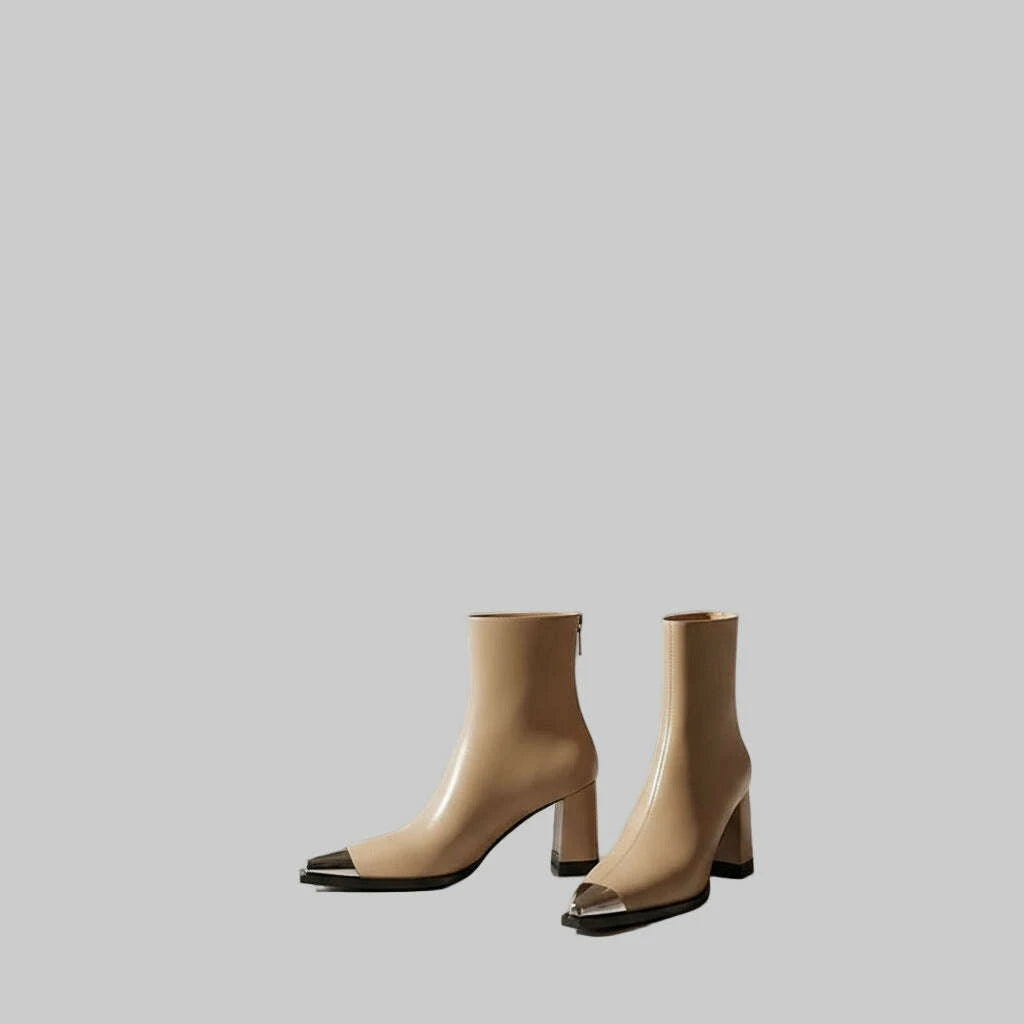 Womens Elyth Genuine Leather Boots