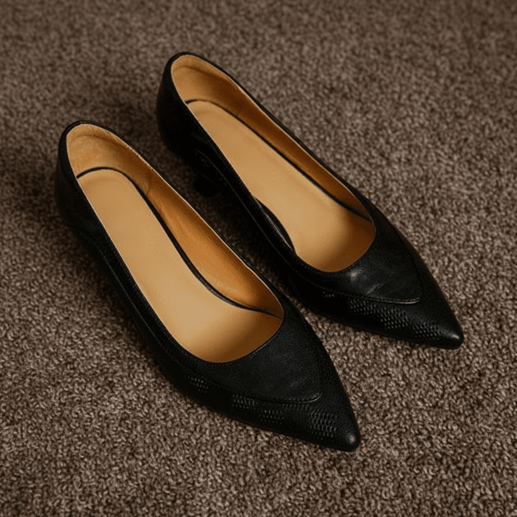 Womens Belle Genuine Leather Heels