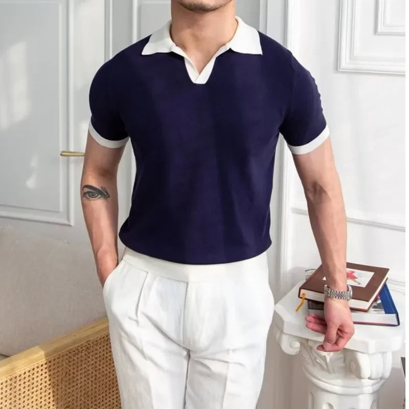 Collar Craft Polo Shirt - Lunavitae
