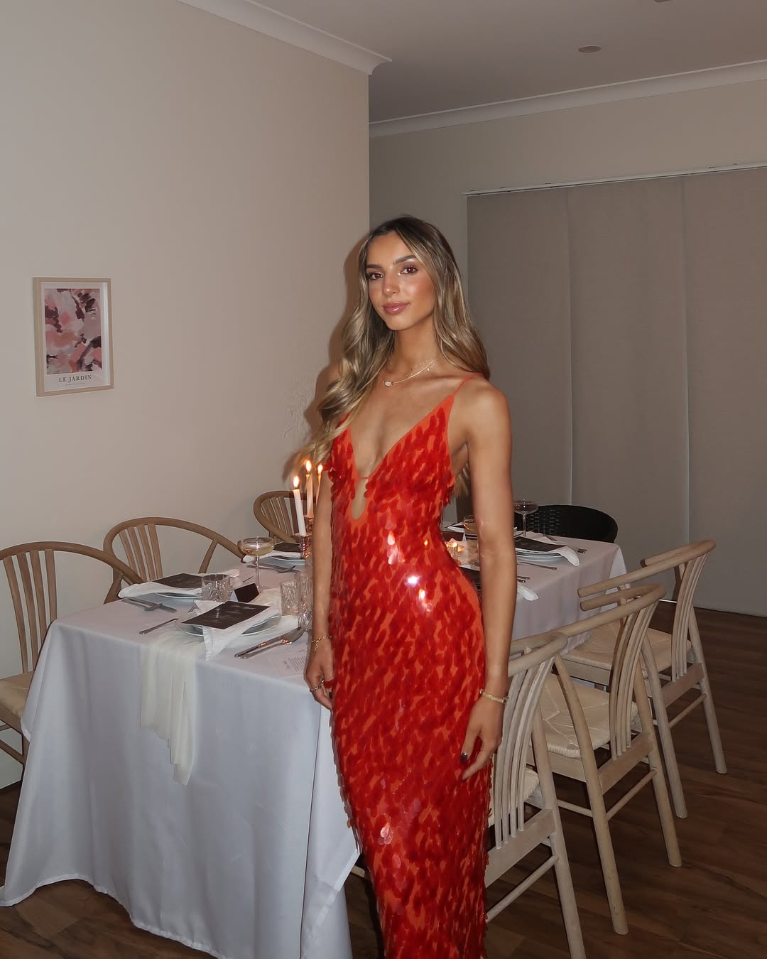 Kailani | Sequin Maxi Long Dress - Lunavitae