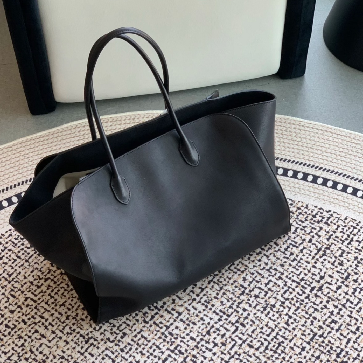 Large Luxurious Leather Tote Bag